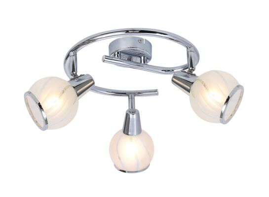 Spirala 3-płomienna Megan chrom