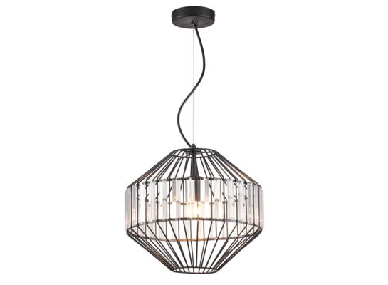 Lampa wisząca 1-płomienna Lativa czarny