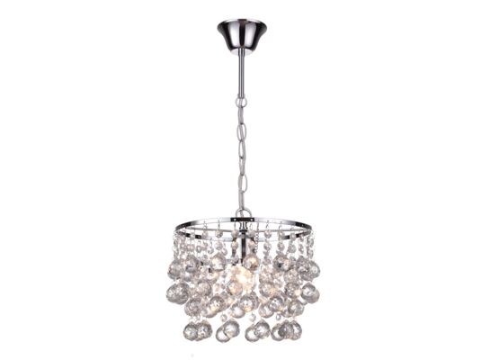 Lampa wisząca 1-płomienna London chrom