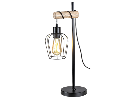 Lampa stołowa Fabian czarna E27