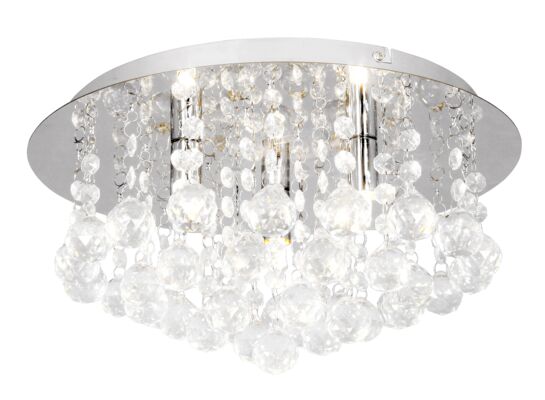 Plafon Loona 3-płomienny chrom