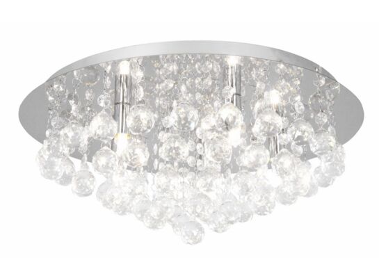 Plafon Loona 5-płomienny chrom