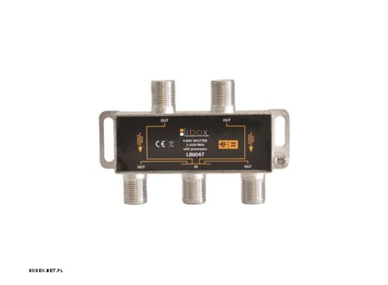 Rozgałęźnik spliter F-4W do TV satelity LB0047