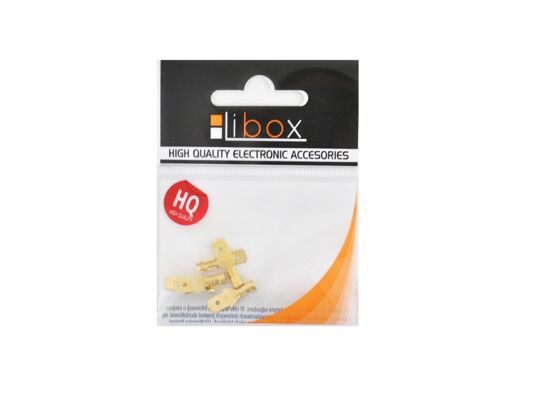 Konektor 1417 A(4,7) męski średni 5 sztuk