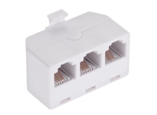 Rozgałęźnik telefoniczny WT.-3GN.6P4C TEL0041