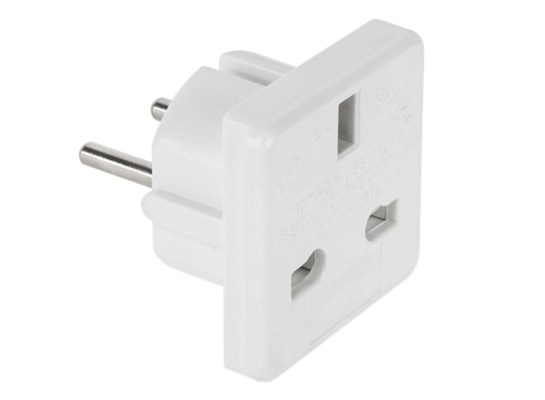 Złącze AC Wtyk PL -gniazdo UK Libox LB0036