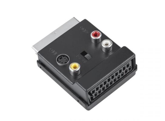 Złącze S-19 EURO WT.-3xGN.RCA+SVHS+EURO ZLA0350