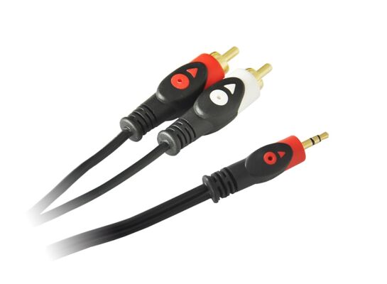 Kabel 5 m JACK 3,5 WT.-2xRCA WT.LB0024 LIBOX
