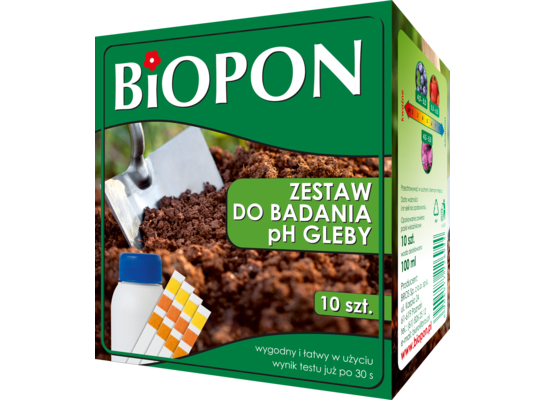 Zestaw badania pH gleby Bopon