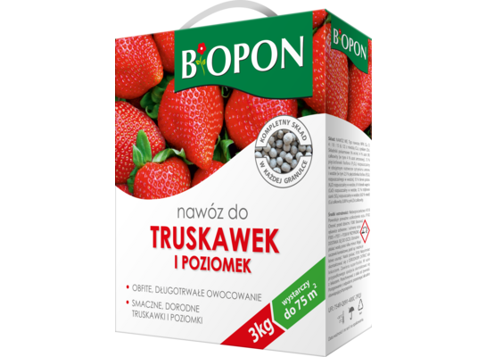 Nawóz granulowany do truskawek i poziomek 3 kg Bopon
