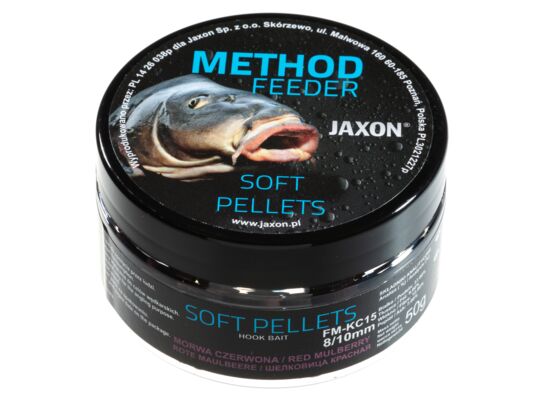 Soft pellet METHOD FEEDER MORWA CZERWONA 50 g FM-KC15