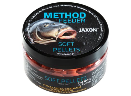 Soft pellet METHOD FEEDER POMARAŃCZA/CZEKOLADA 50 g FM-KC19