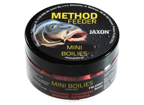 Kulki MINI METHOD FEEDER TRUSKAWKA 50 g FM-KB07