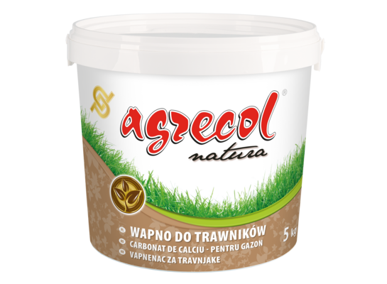 Wapno do trawników 5 kg Agrecol