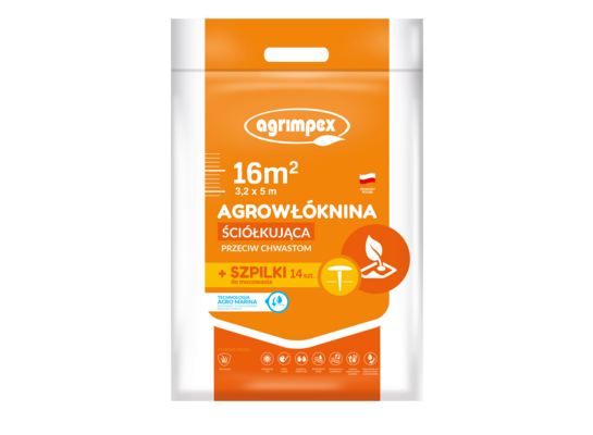 Agrowłóknina Hobby ściółkująca Agro-Marina 50g +14 Szpilek 3,2 x 5 m