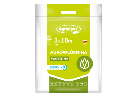 Agrowłóknina hobby wiosenna agro-marina turkusowa 17g 3 x 10 m