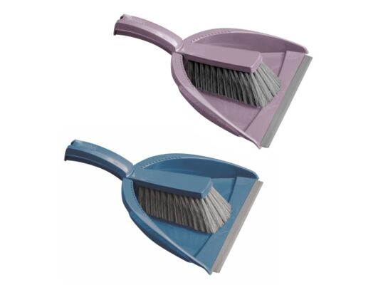 Zmiotka i szufelka z gumą STYLE