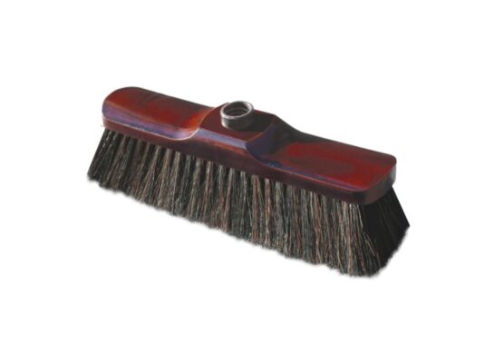 Miotła z naturalnym włosiem 28 cm LUX