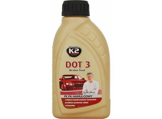 Płyn hamulcowy DOT-3 0,5 l K2