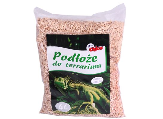 Podłoże do terrarium drewienka bukowe małe 4 l CHICO Terra