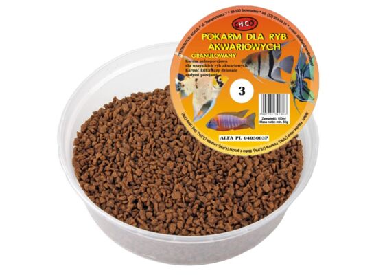Pokarm granulowany nr 3 100 ml CHICO