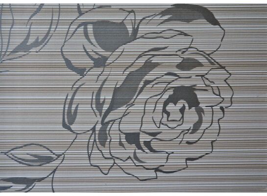 Okleina samoprzylepna kolor 45 cm beżowo-srebrna Vesper