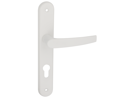 Klamka lak METRO 72 WKL biała