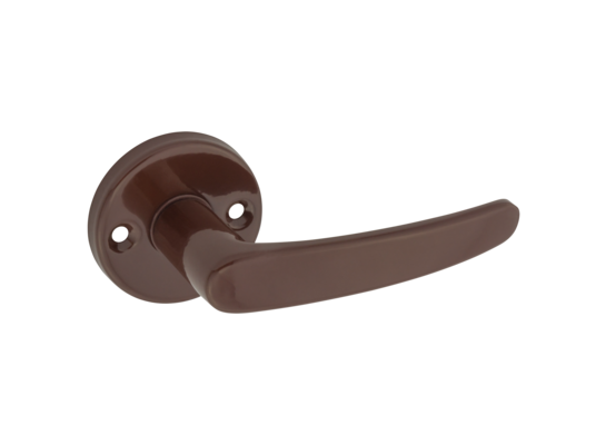 Klamka lak NADIA brązowa