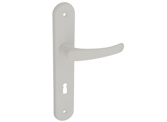 Klamka lak BISZKOPT 72 KL biała