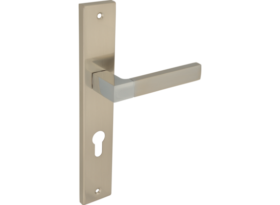 Klamka AMB TIAGRA 72 WKL nikiel/chrom