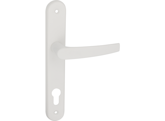 Klamka lak METRO 90 WKL biała