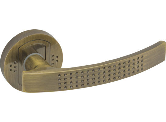 Klamka AMB ARGO okr szyld patyna