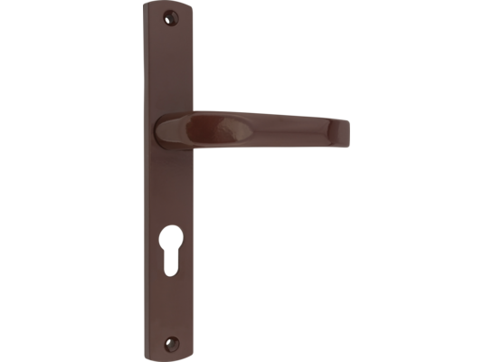 Klamka wąski sz DIANA 72 WKL brązowa