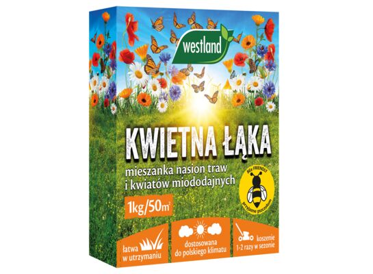 Mieszanka nasion traw i kwiatów KWIETNA ŁĄKA 1 kg