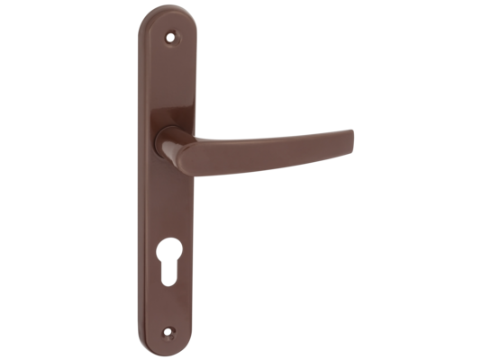 Klamka lak METRO 72 WKL brązowa