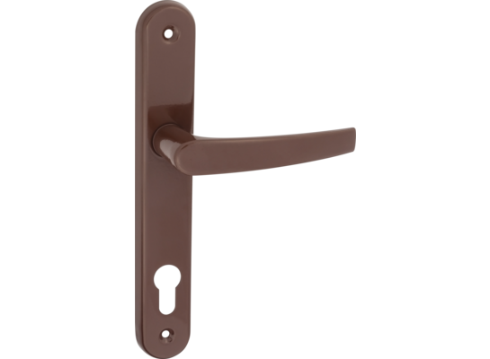 Klamka lak METRO 90 WKL brązowa