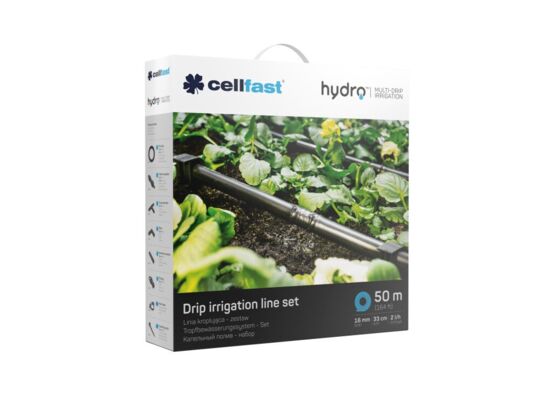 Linia kroplująca do rzędów roślin zestaw L 50 m Cellfast