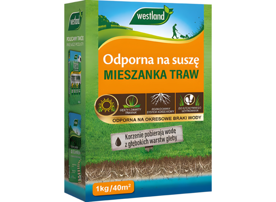 Mieszanka nasion traw Odporna NA SUSZĘ 1 kg