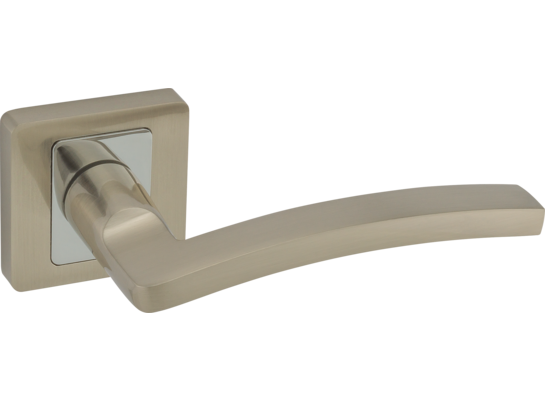 Klamka AMB MERIDA kw szyld nikiel/chrom