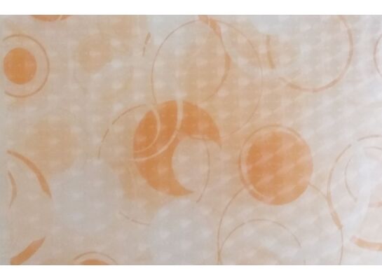 Okleina samoprzylepna transparentna 45 cm pomarańczowo-beżowa Vesper