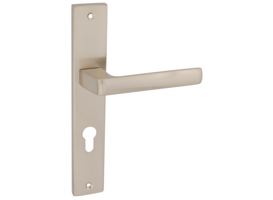 Klamka GAMET CASCADA 72 wkl nikiel szczotkowany