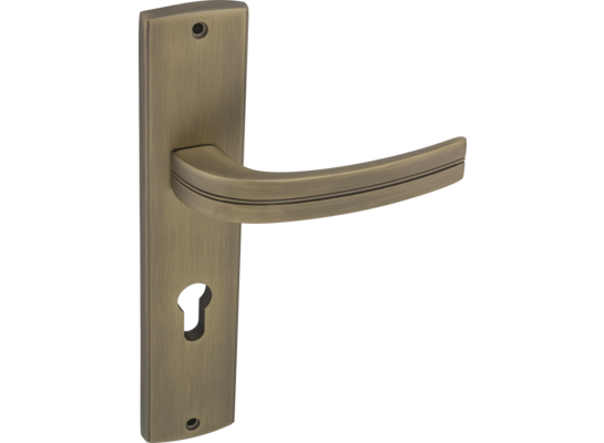 Klamka drzwi zewnętrzne SELENE 72 wkl patyna