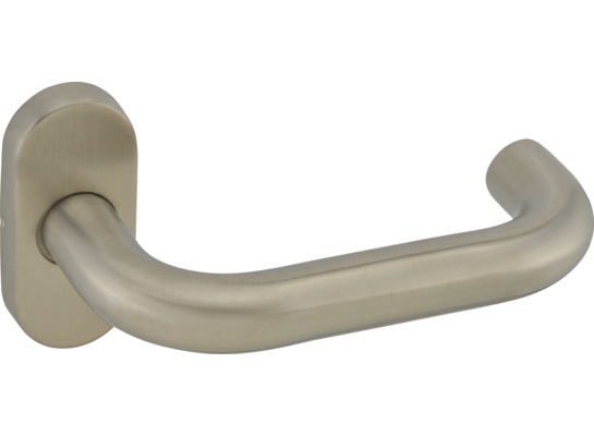 Klamka LOCK. INOX MEDOC OWALNY OV SS 201