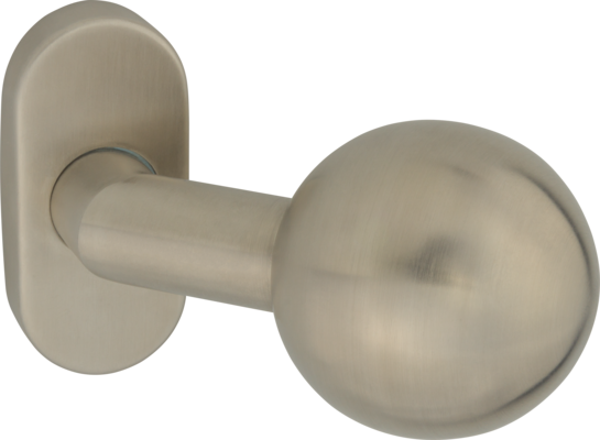 Gałka drzwiowa stała WALE INOX 262 OV SS 304