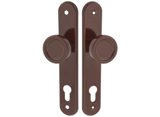 Gałka GAMAR stała 90 WKL brązowa