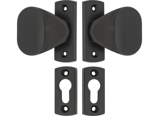 Uchwyt-uchwyt ECO DIANA czarna + szyld