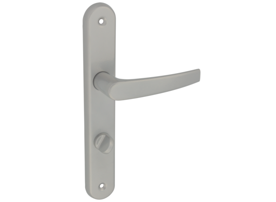 Klamka lak METRO 72 WC aluminium