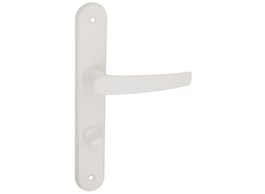 Klamka lak METRO 72 WC biała