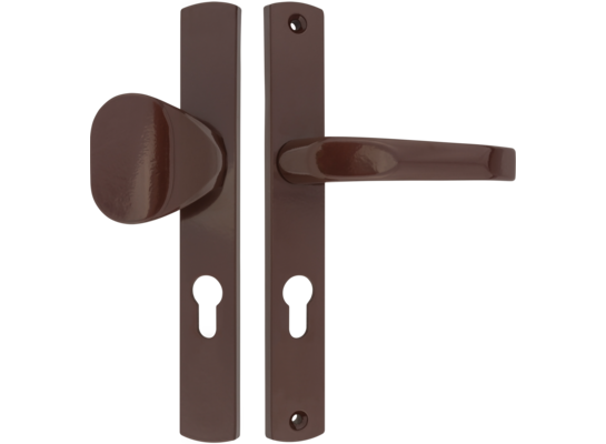 Uchwyt-klamka DIANA 72 WKL brązowy