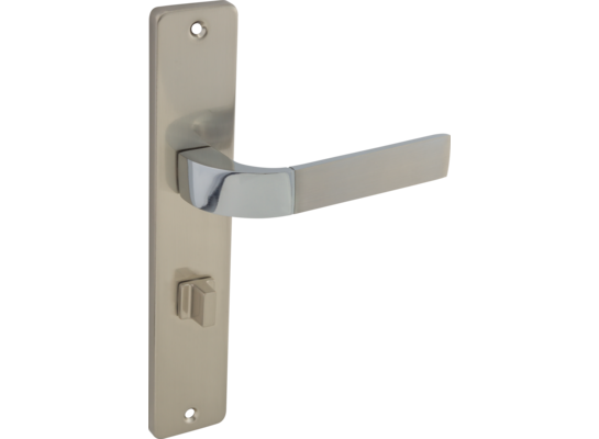 Klamka AMB FRIDA 72 WC nikiel/chrom